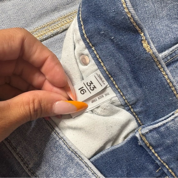 LOFT The Kick Crop Jean Size 16 - Picture 3 of 5